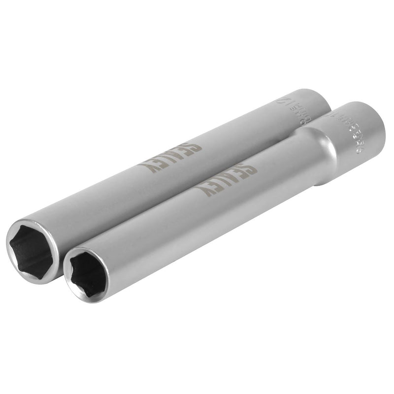 Sealey Extra-Deep Socket Set 3/8"Sq Drive 10 & 12mm 2pc SX1012 Sealey - Dynamic Drive
