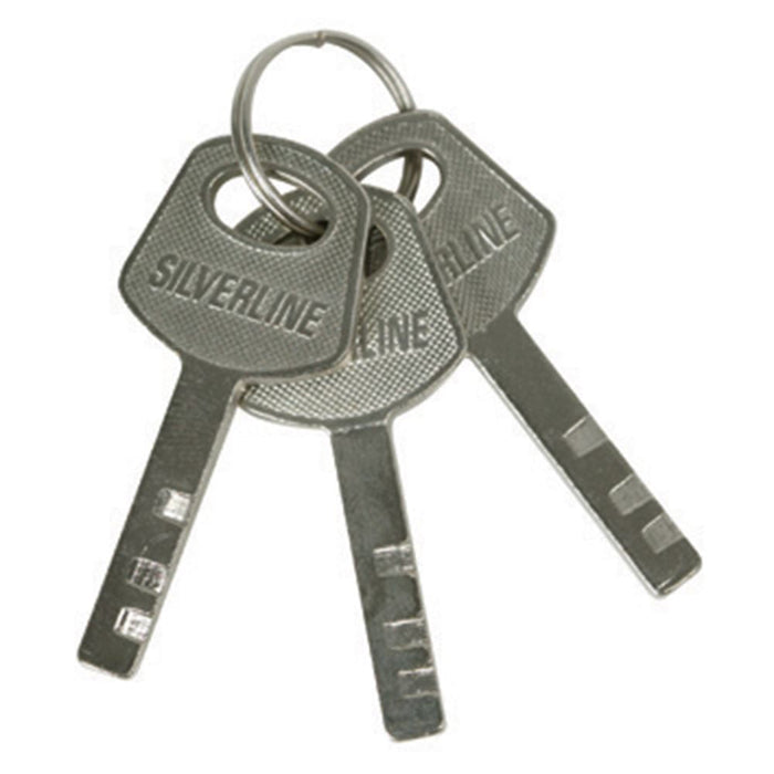 Silverline Steel Padlock 40mm Silverline - Dynamic Drive