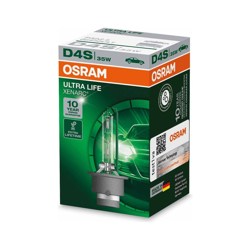 Osram XENARC ULTRA LIFE D4S HID Xenon discharge bulb, discharge lamp, 66440ULT, Osram - Dynamic Drive