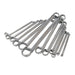 Silverline Deep Offset Ring Spanners Set 12pce 6 - 32mm Silverline - Dynamic Drive