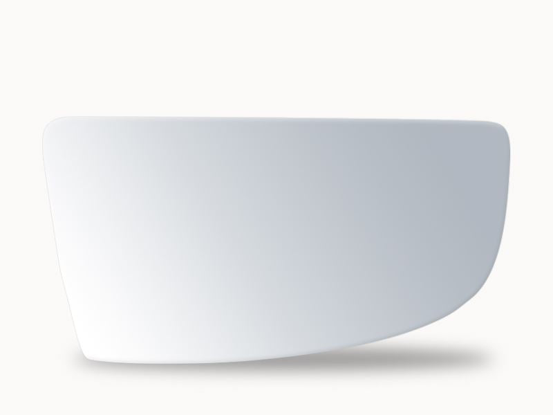 Summit Stick-On Commercial Lower Blind-Spot Mirror Glass fits Ford Transit RHS Summit - Dynamic Drive