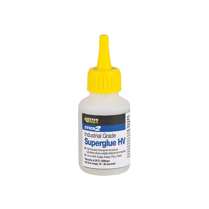 Everbuild Sika Industrial Superglue HV 50g Everbuild Sika - Dynamic Drive
