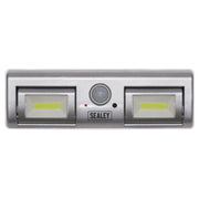 Sealey GL931 Auto Light 1.2W COB LED with PIR Sensor 3 x AA Cell Sealey - Dynamic Drive