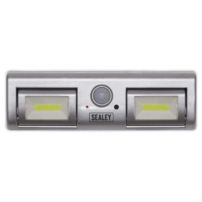 Sealey GL931 Auto Light 1.2W COB LED with PIR Sensor 3 x AA Cell Sealey - Dynamic Drive