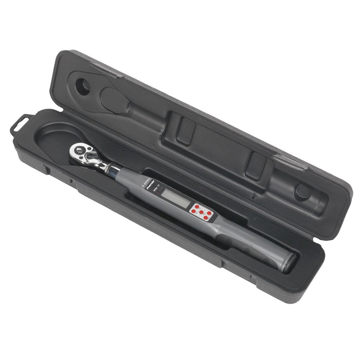 Sealey Torque Wrench Digital 3/8"Sq Drive 8-85Nm(5.9-62.7lb.ft) STW308 Sealey - Dynamic Drive