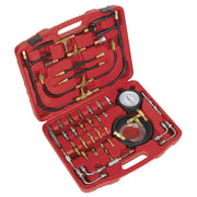 Sealey Fuel Injection Pressure Test Kit VSE212 Sealey - Dynamic Drive
