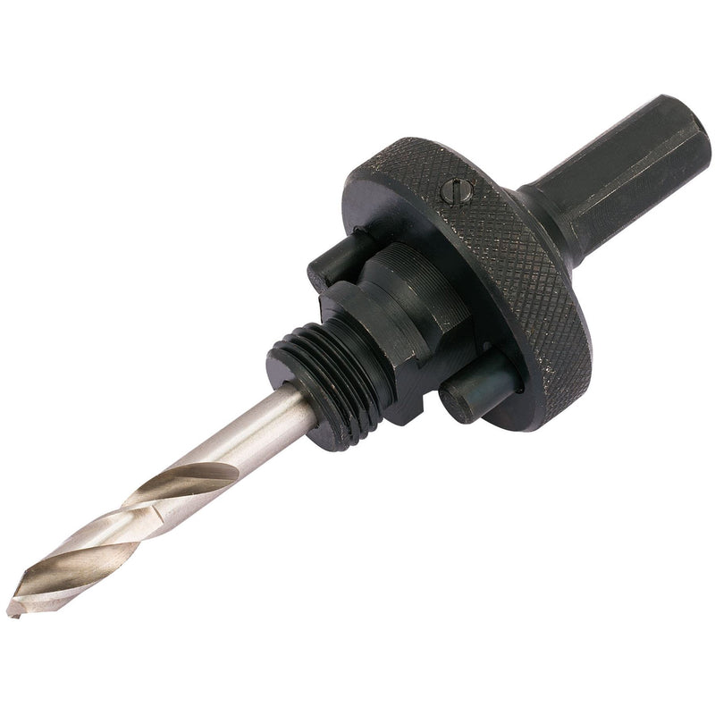 Draper Quick Release Hex. Shank Holesaw Arbor with HSS Pilot Drill for Holesaws Draper - Dynamic Drive