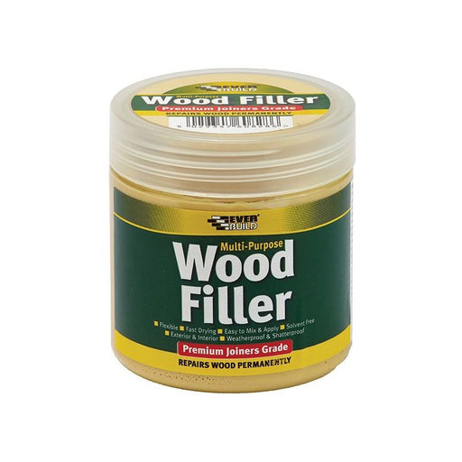 Everbuild Sika Multipurpose Premium Joiners Grade Wood Filler Light Oak 250ml Everbuild Sika - Dynamic Drive
