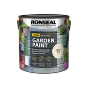 Ronseal Garden Paint White Ash 2.5 litre Ronseal - Dynamic Drive