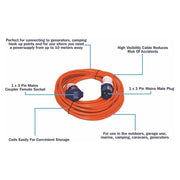 Streetwize 10m Caravan 230v Hook Up Cable Extension Streetwize - Dynamic Drive