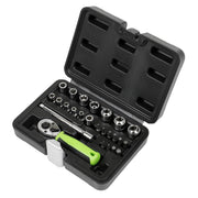 Sealey Socket Set 25pc 1/4"Sq Drive Metric S01233 Sealey - Dynamic Drive