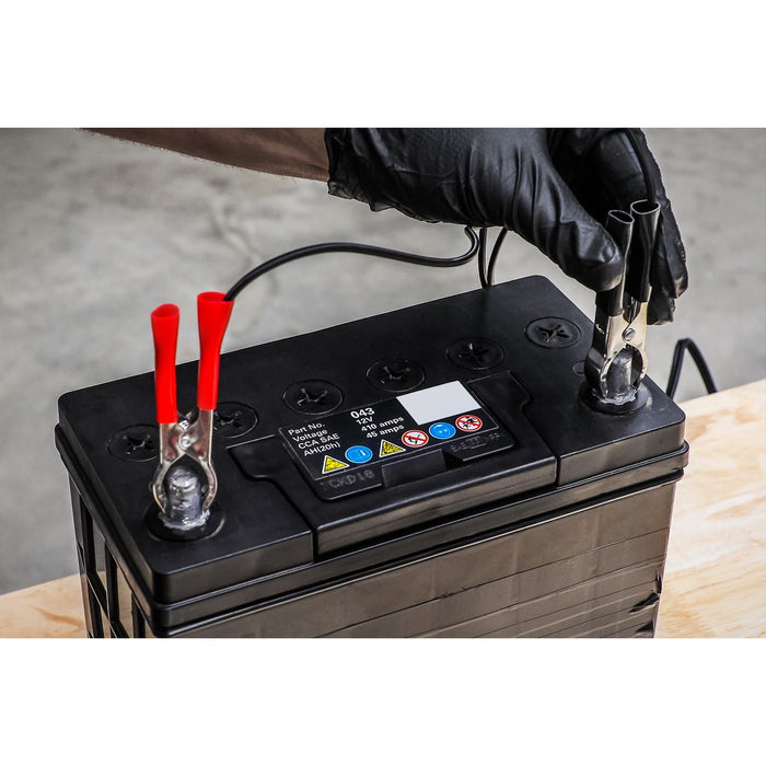 Sealey Four Bank 6/12V 8Amp (4 x 2A) Auto Maintenance Charger Sealey  - Dynamic Drive