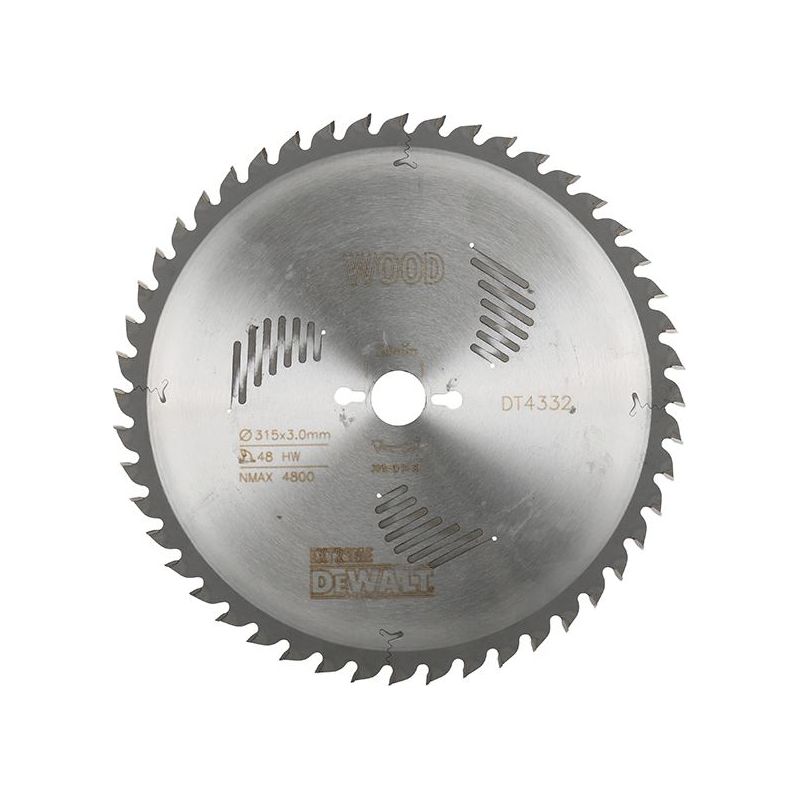 Dewalt Power Tools Series 60 Circular Saw Blade 315 x 30mm x 48T DeWALT Power Tools - Dynamic Drive