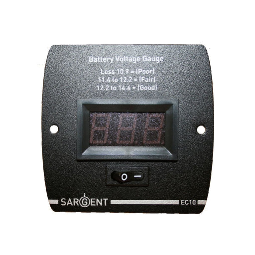 Sargent EC10 Digital Control Panel Battery Voltage Gauge Sargent - Dynamic Drive