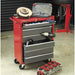 Sealey Rollcab 7 Drawer with Ball-Bearing Slides Red/Grey AP22507BB Sealey - Dynamic Drive