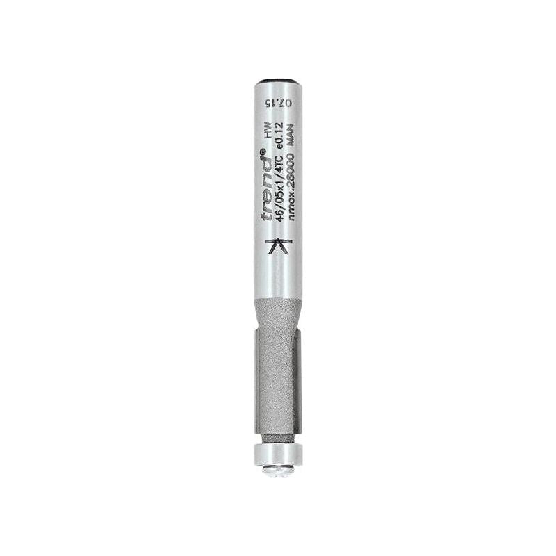 Trend 46/05 x 1/4 TCT 90° Template Profiler 6.3 x 12.7mm Trend - Dynamic Drive
