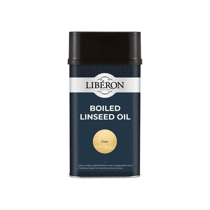 Liberon Boiled Linseed Oil 1 litre Liberon - Dynamic Drive