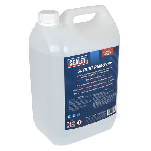 Sealey Rust Remover 5L SCS203 Sealey - Dynamic Drive