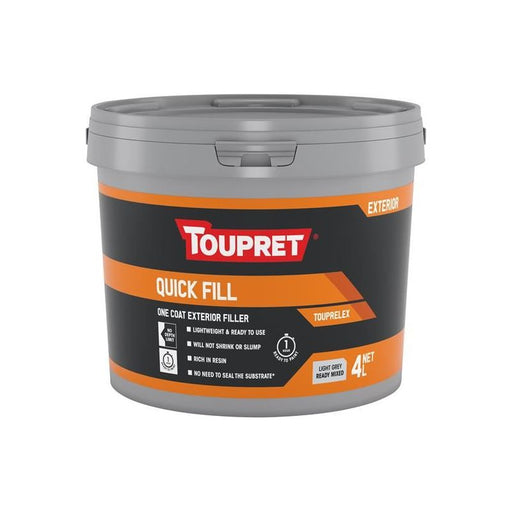 Toupret Quick Fill (Exterior) 4 litre Toupret - Dynamic Drive