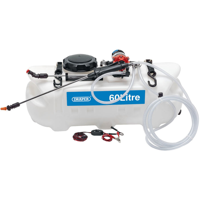 Draper 12V DC ATV Spot/ Broadcast Sprayer, 60L 34676 Draper - Dynamic Drive