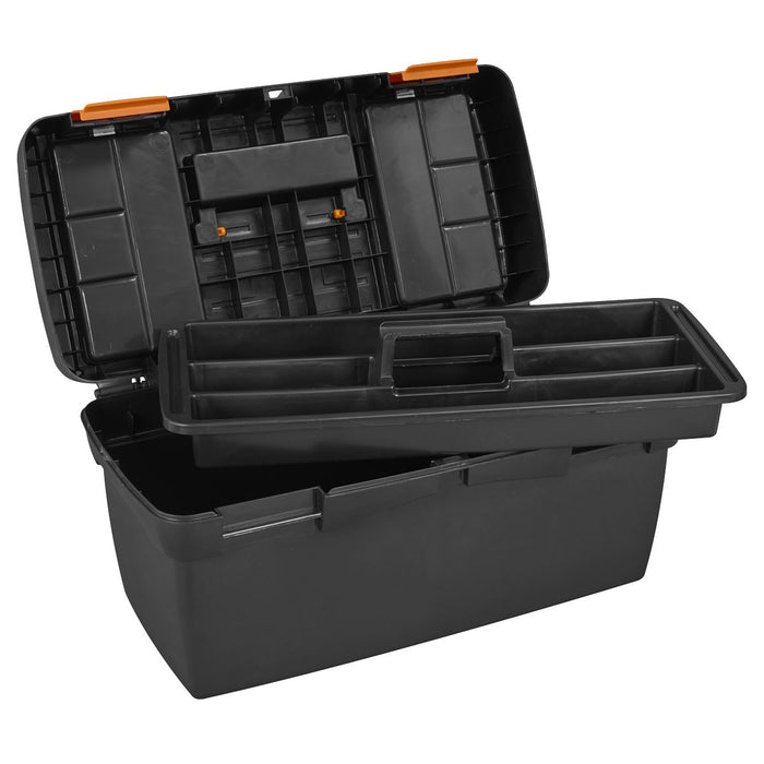 Sealey Toolbox with Tote Tray 500mm AP560 Sealey - Dynamic Drive