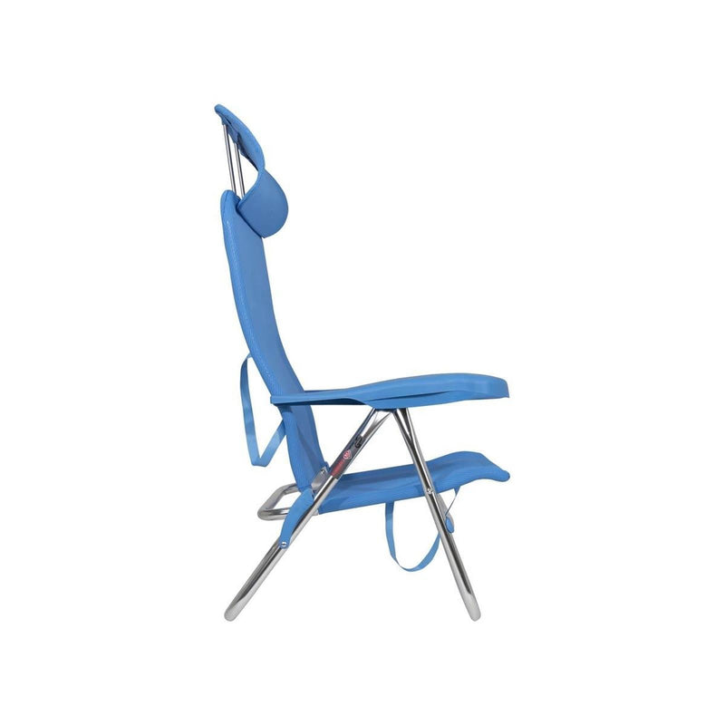 Crespo Beach Chair AL/205 Compact Blue Crespo - Dynamic Drive