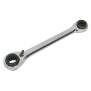 Siegen 4-in-1 Reversible Ratchet Ring Spanner 72 Tooth Siegen  - Dynamic Drive