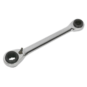 Sealey Ratchet Ring Spanner 4-in-1 Reversible Metric S0983 Siegen by Sealey - Dynamic Drive