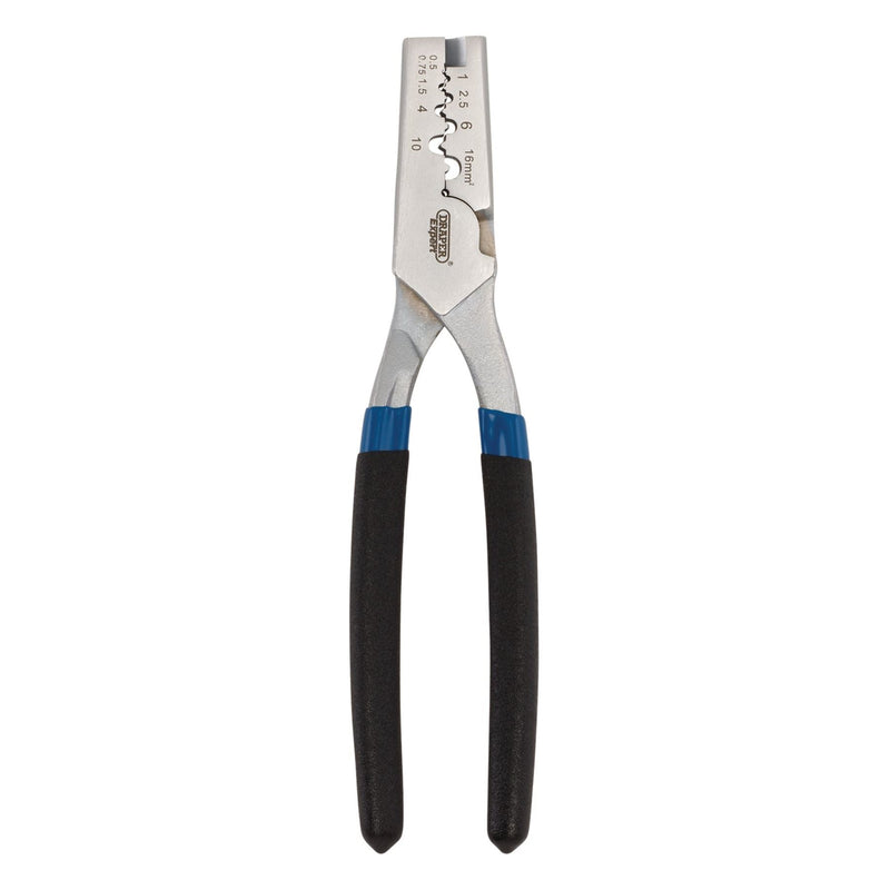 Draper 9 Way Crimping Plier Ferrule Cable Wire Crimping Tool, 190Mm 62226 Draper - Dynamic Drive