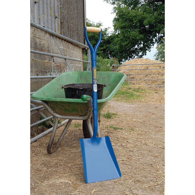 Draper Solid Forged Contractors Square Mouth Shovel 64327 Draper - Dynamic Drive