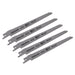Sealey Reciprocating Saw Blade Clean Wood 150mm 10tpi Pack of 5 SRBS644H Sealey - Dynamic Drive