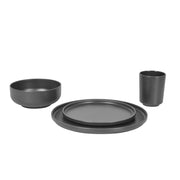 Bo-Camp Industrial Collection Tableware Patom 16 Pieces Anth Bo-Camp - Dynamic Drive