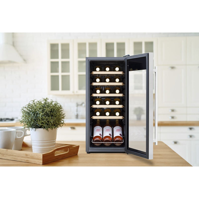 Baridi 18 Bottle Wine Fridge & Cooler - Stainless Steel DH29 Baridi - Dynamic Drive