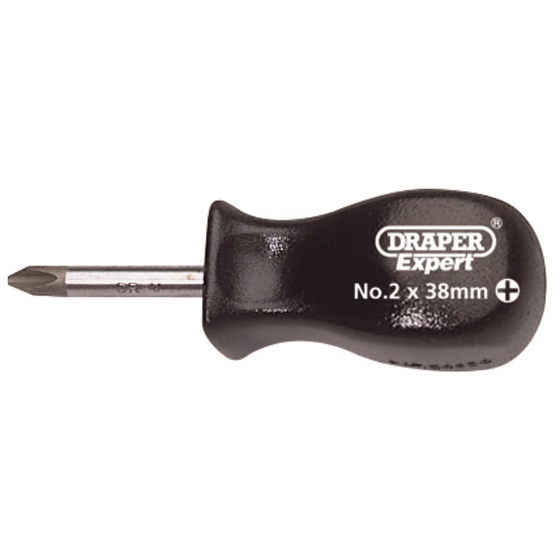 Draper Cross Slot Mechanic's Screwdriver, No.2 x 38mm 19541 Draper - Dynamic Drive