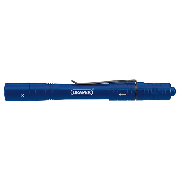 Draper Rechargeable Pen Torch, 1W, 80 Lumens 70428 Draper - Dynamic Drive