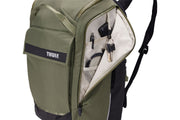 Thule Paramount hybrid bike pannier and backpack 26L green Thule - Dynamic Drive