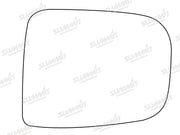 Summit Stick-On Standard Mirror Glass fits Toyota Previa 94 to 03 RHS Summit - Dynamic Drive