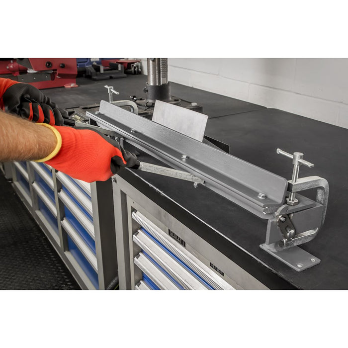 Sealey Sheet Metal Folder Vice/Bench Mounting 700mm TS01 Sealey  - Dynamic Drive