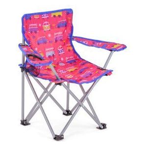 Vw Kids Folding Camping Chair Pink OL0173 VW - Dynamic Drive