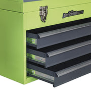 Sealey Tool Chest 3 Drawer Portable with Ball-Bearing Slides Hi-Vis Green/Grey Sealey - Dynamic Drive