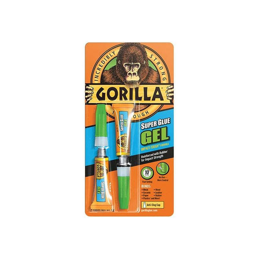 Gorilla Glue Gorilla Superglue Gel 3g (Twin Pack) Gorilla Glue - Dynamic Drive