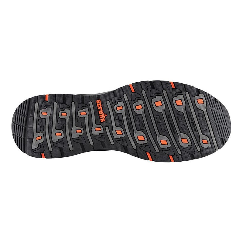 Scruffs Air Safety Trainer Black/Orange Size 10.5 / 45 Scruffs - Dynamic Drive
