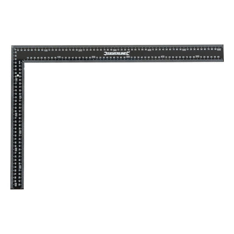 Silverline Steel Framing Square 600 x 400mm Silverline - Dynamic Drive