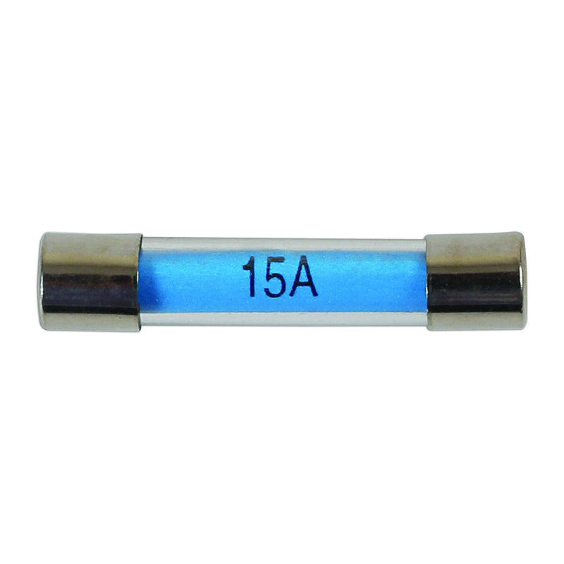 Connect Glass Auto Fuses 15A 100pc 30497 Tool Connection - Dynamic Drive