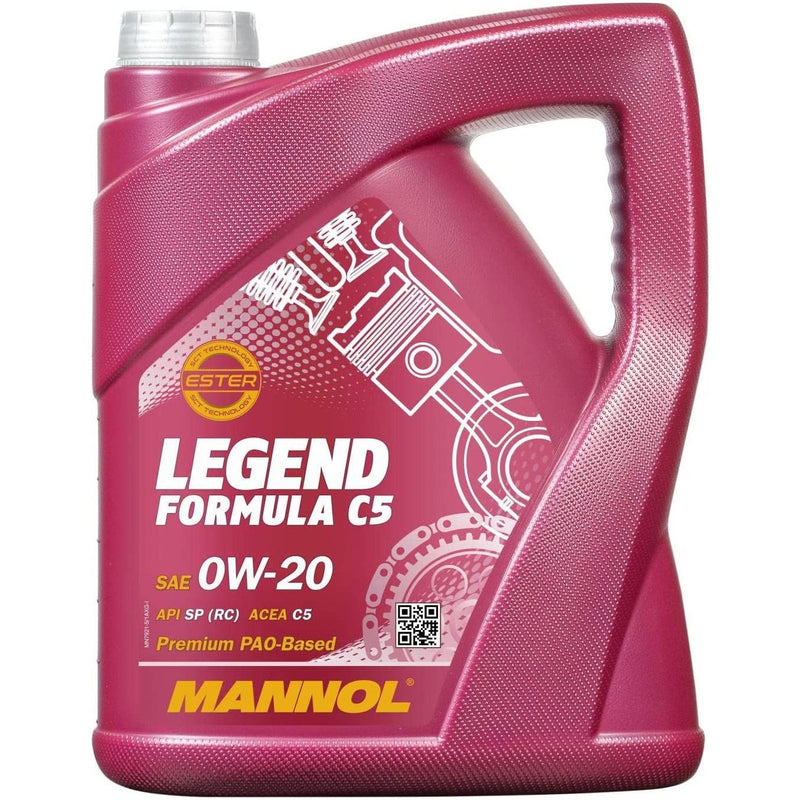 2x 5L MANNOL 0W20 Legend Formula C5 Fully Synthetic Engine Oil API SP,MB 229.71 Mannol  - Dynamic Drive