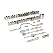 Silverline Socket Set 1/2" Metric/AF 42pce 42pce Silverline - Dynamic Drive