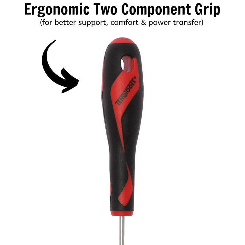 Teng Tools Flat Screwdriver 0.5 x 3.0 x 100mm S Teng Tools - Dynamic Drive