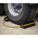 Sealey Heavy-Duty Rubber Wheel Chocks Pair WC11 Sealey  - Dynamic Drive
