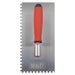 Sealey Stainless Steel 6mm Notched Trowel with Rubber Handle 270mm T7806 Sealey - Dynamic Drive