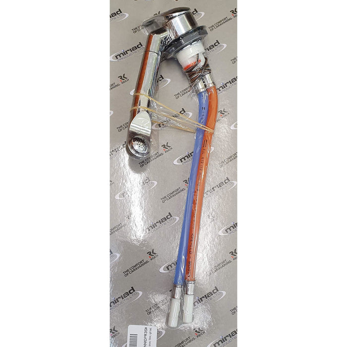 Reich Chrome Ceramic Twist 39mm Mixer Tap with right hand Swing grip Reich - Dynamic Drive